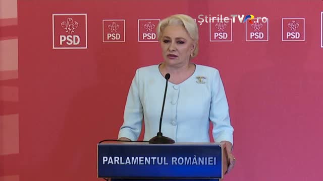 Viorica Dăncilă, declarații după Biroul Permanent Național al PSD