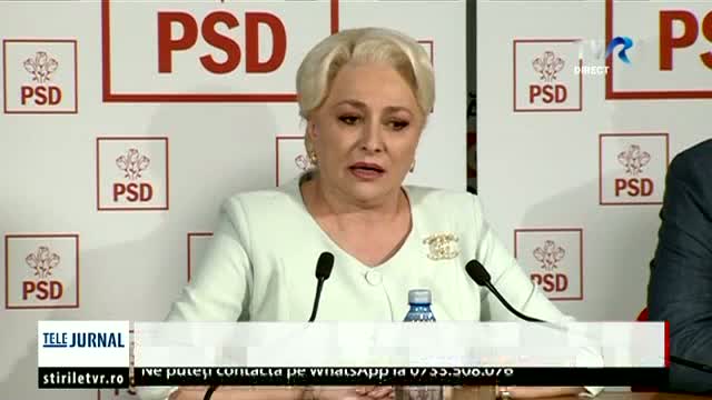 Declarații Viorica Dăncilă - Telejurnal 24.00