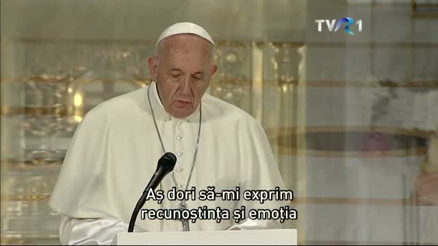 Cuvântul Papei Francisc în Catedrala Națională