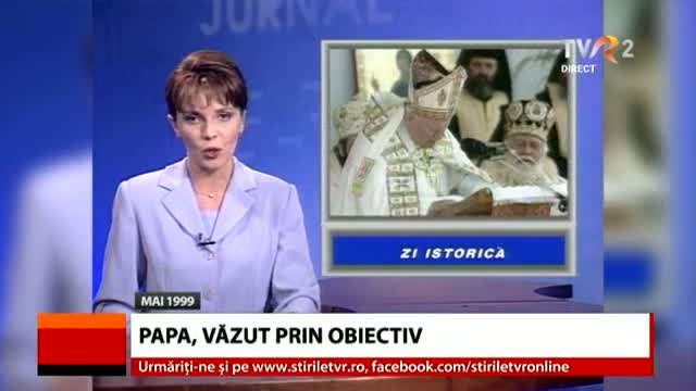 Vizita Papei Ioan Paul al II-lea din 1999, prin ochii jurnaliștilor TVR 