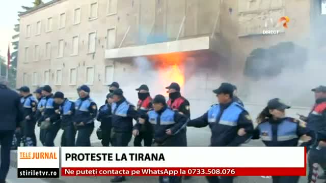Violențe la Tirana