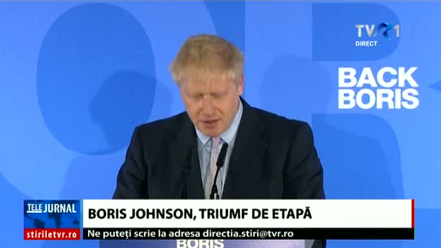 Boris Johnson, triumf de etapă