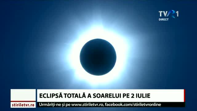 Eclipsă de Soare pe 2 iulie 