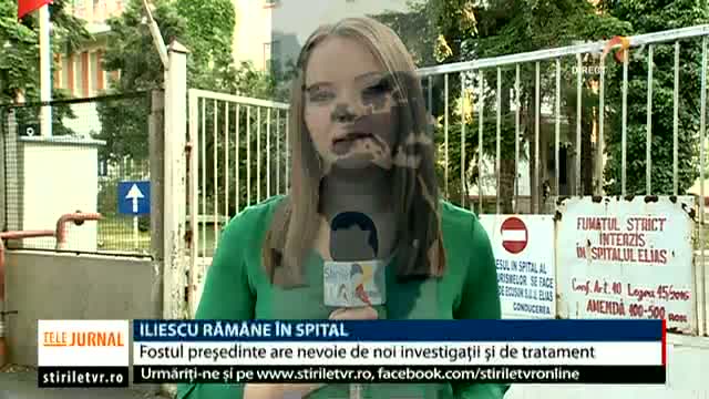 Ion Iliescu rămâne internat în spital