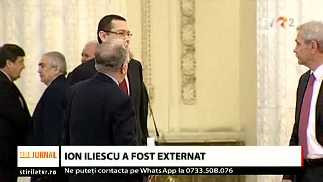 Ion Iliescu a fost externat