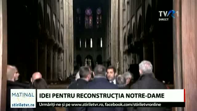 Idei pentru reconstrucția Notre-Dame