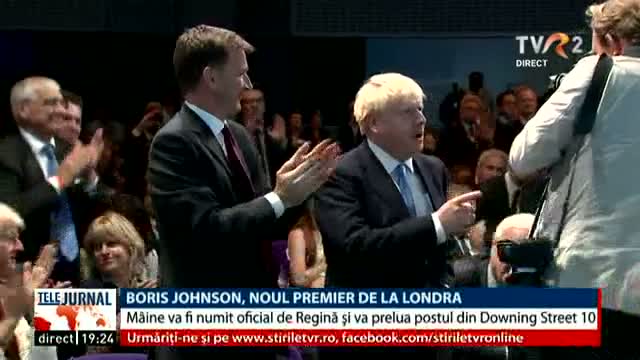 Boris Johnson, noul premier al Marii Britanii