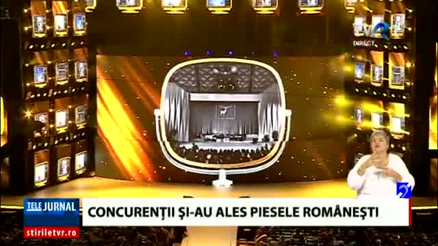 Concurenții și-au ales piesele românești