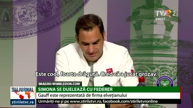 Cori Gauff este impresiariată de firma lui Federer