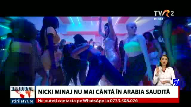 Nicki Minaj nu mai cântă în Arabia Saudită