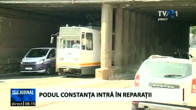 Podul Constanța intră în reparații