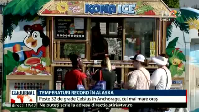 Temperaturi record în Alaska