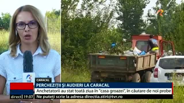 Adriana Obrocea transmite pentru Telejurnal 19.00