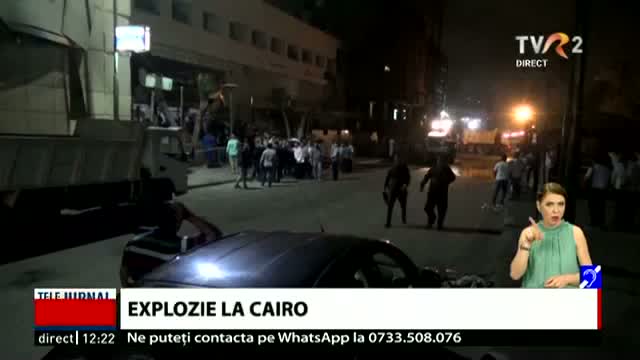 Explozie la Cairo