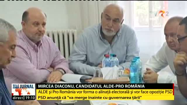 Mircea Diaconu, candidatul ALDE-PRO România
