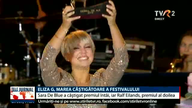 Eliza G, marea câștigătoare a festivalului Cerbul de Aur