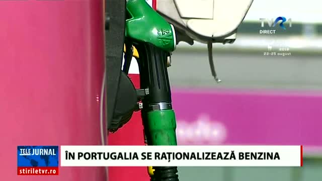 Portugalia, benzină raționalizată
