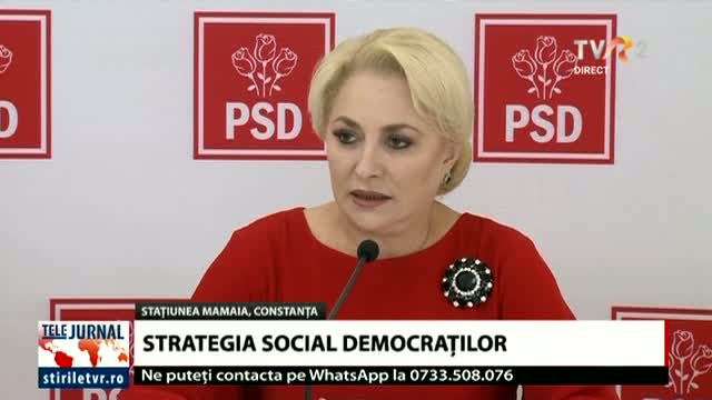 Viorica Dăncilă, președintele PSD