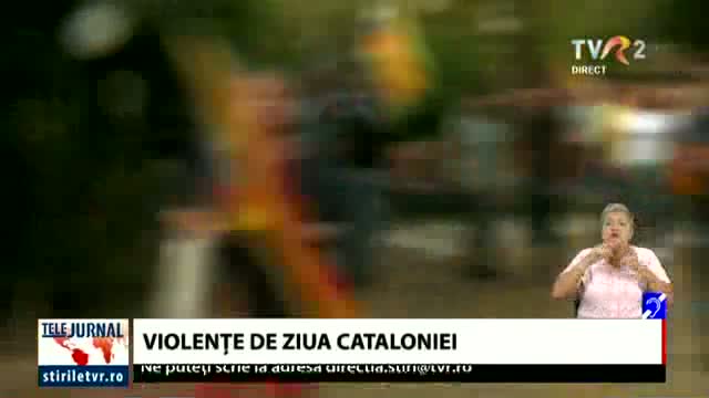 Violențe de ziua Cataloniei