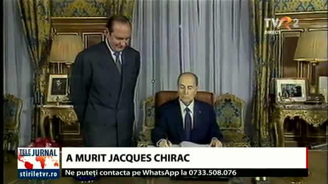 A murit Jacques Chirac