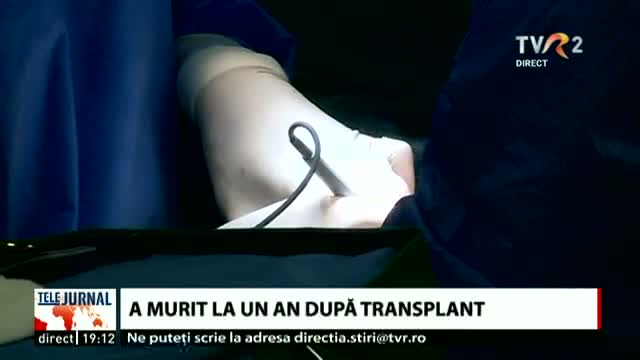 Un bărbat a murit la un an după transplant 