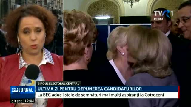 Roxana Zamfirescu transmite pentru Telejurnal