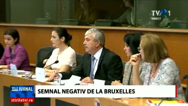 Semnal negativ de la Bruxelles