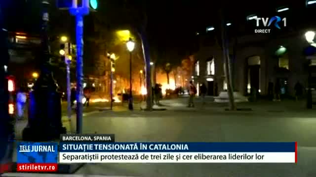 Situație tensionată în Catalonia 