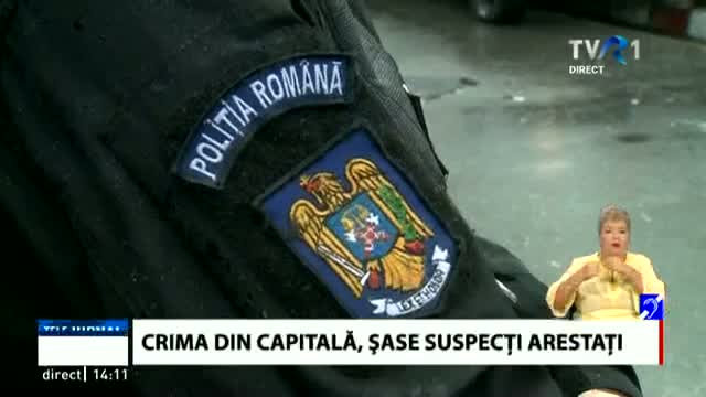 Crima din București, șase persoane arestate