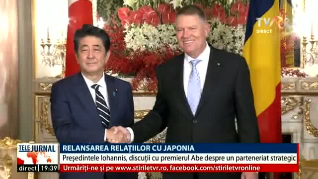 Președintele Iohannis, în Japonia 