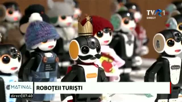 Roboței, turiști în Japonia 