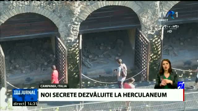 Noi secrete dezvăluite la Herculaneum