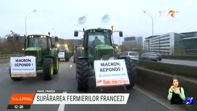 Supărarea fermierilor francezi