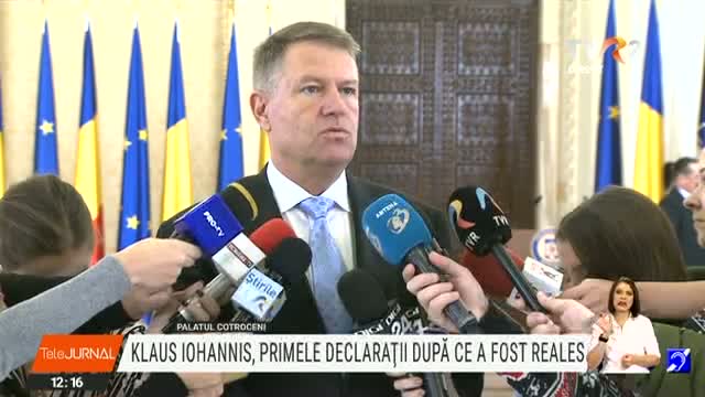 Klaus Iohannis, declarație 