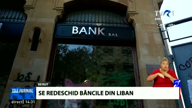 Se redeschid băncile din Liban