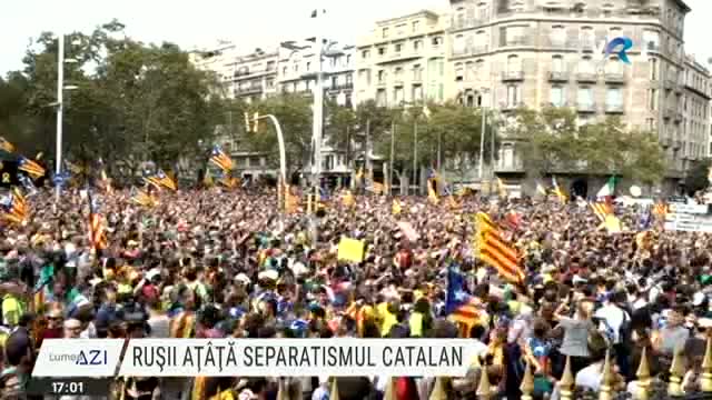 LUMEA AZI Rușii ațâță separatismul catalan