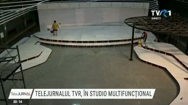 Noul studio al TVR 