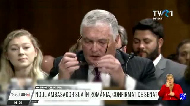 Noul ambasador al SUA în România, confirmat de Senatul american