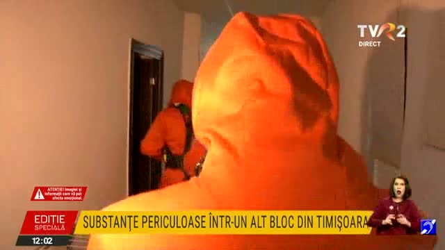Substanțe periculoase într-un alt bloc din Timișoara