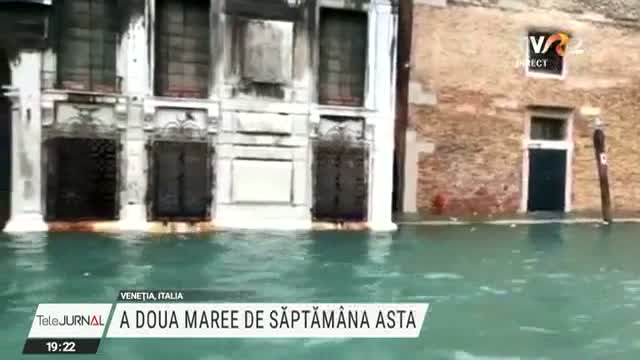 Veneția e sub ape