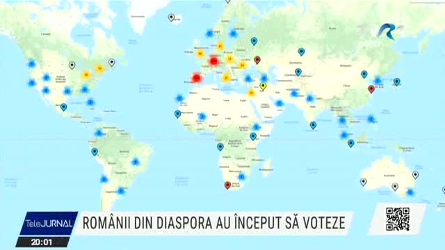 Românii din diaspora voteaza timp de trei zile 
