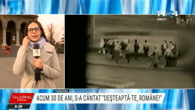 Acum 30 de ani s-a cântat ”Deșteaptă-te, române!”