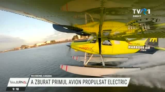 Primul avion propulsat electric