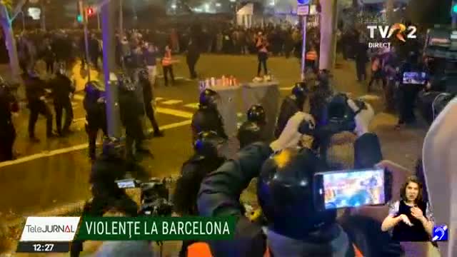 Violențe la Barcelona