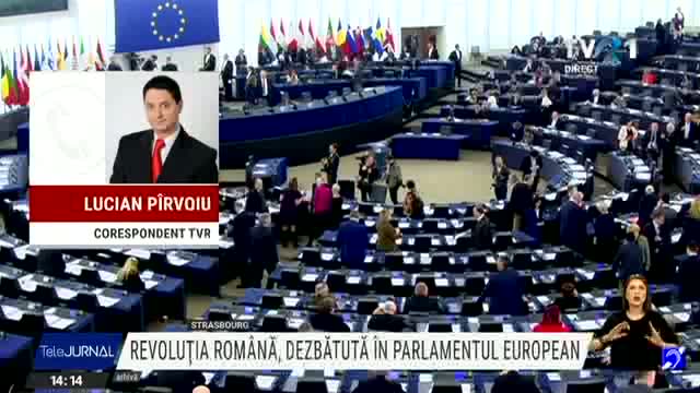Revoluția Română, dezbătută în Parlamentul European