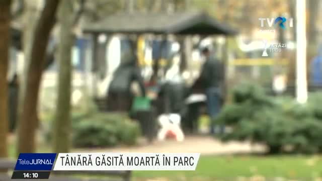 Tânără găsită moartă în parc
