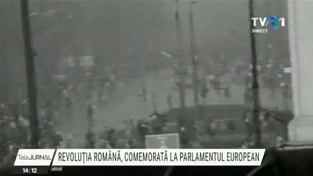 Revoluția Română, comemorată în Parlamentul European