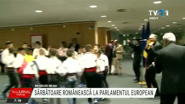Sărbătoare românească la Parlamentul European