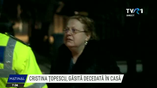 A murit Cristina Țopescu