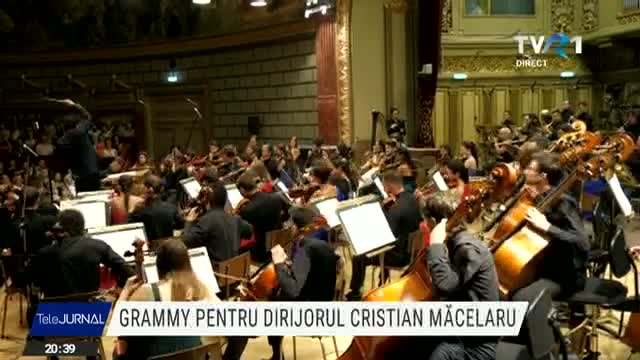 Grammy pentru dirijorul român Cristian Măcelaru